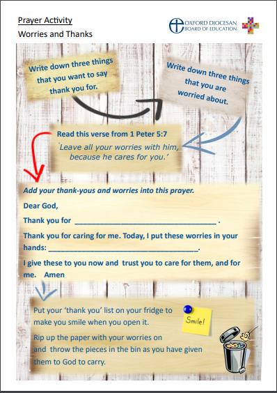 A reflection from the Oxford Diocese.